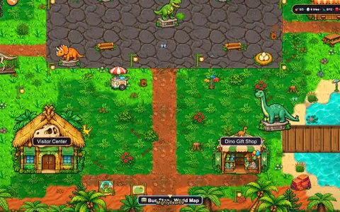 A screenshot of Dino Park