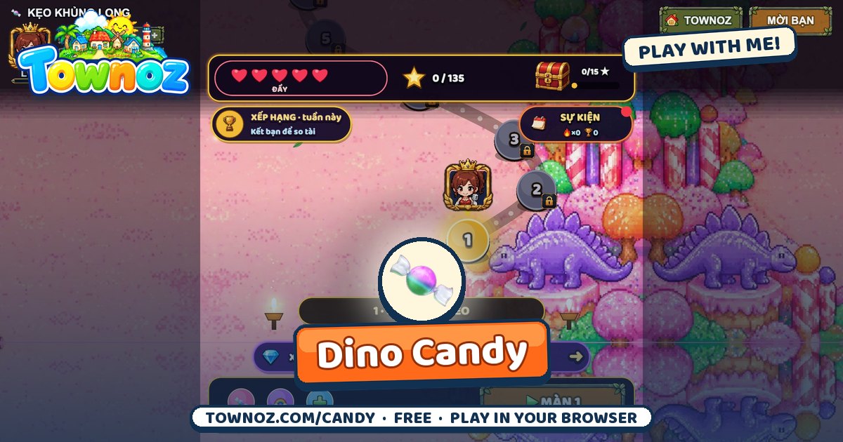 Dino Candy game cover