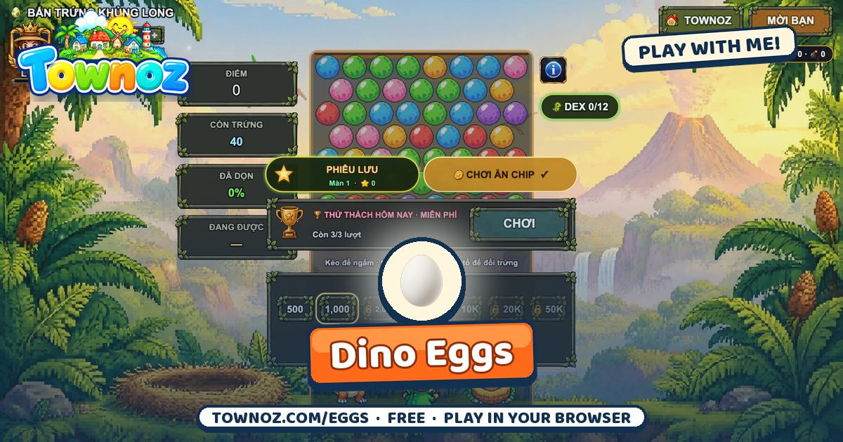 Dino Eggs game cover
