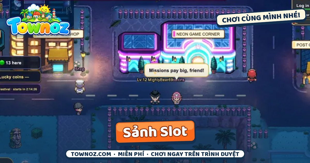 Townoz · Sảnh Slot