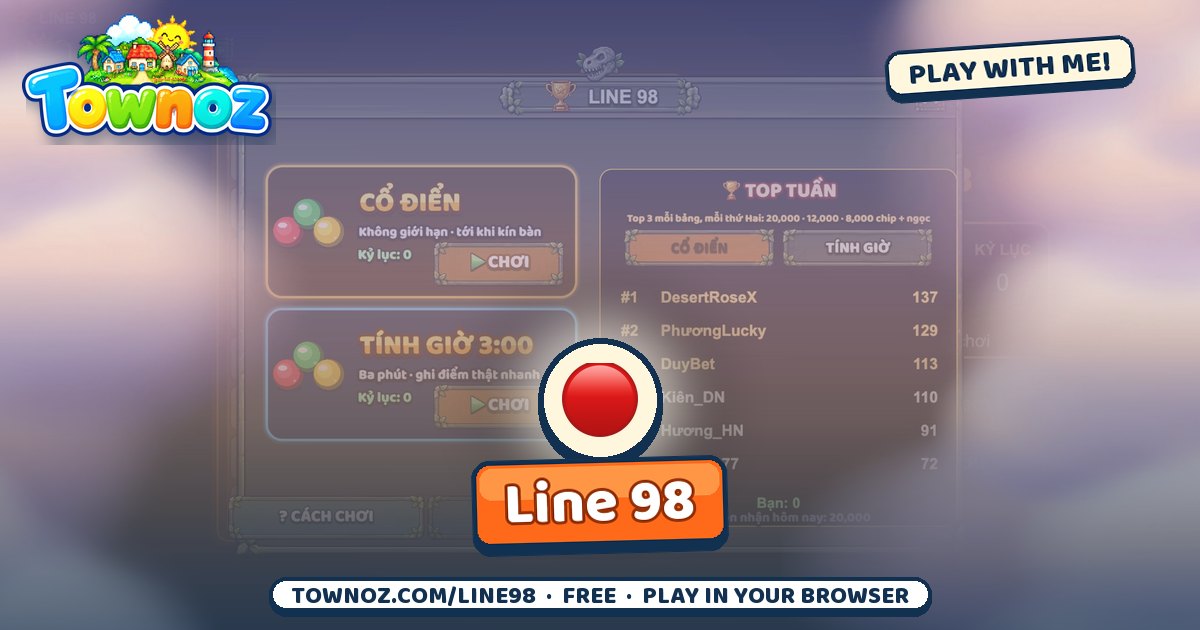 Line 98 game cover