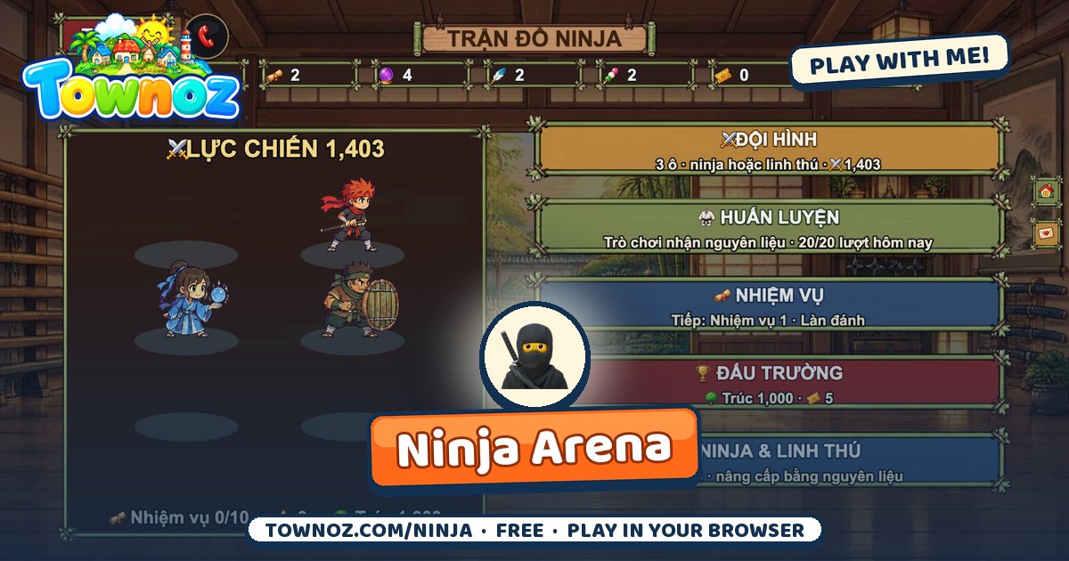 Ninja Arena game cover