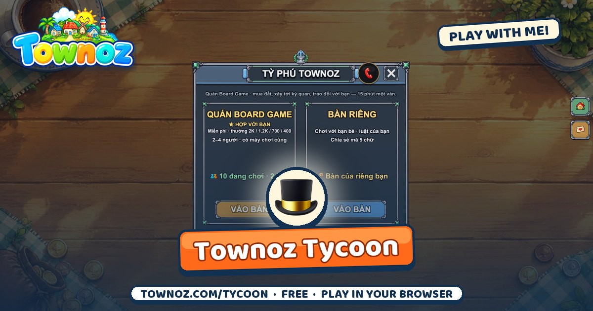 Townoz Tycoon game cover
